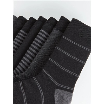 LC Waikiki Çizgili Erkek Soket Çorap 7'li, LCW ACCESSORIES                                            
                                            Çizgili Erkek Soket Çorap 7'li