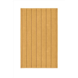 Bluenity Basic Stripe Doğal Pamuklu Banyo Kilimi 50x80 Cm Spruce Yellow Basic15