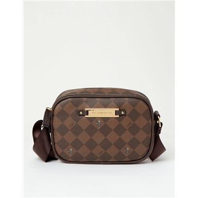 CLASSIC ZIP PRINTED CROSSBODY BAG