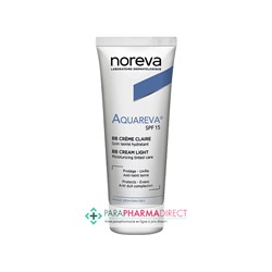 Noreva Aquareva SPF15 BB Crème Claire Peaux Déshydratées 40ml