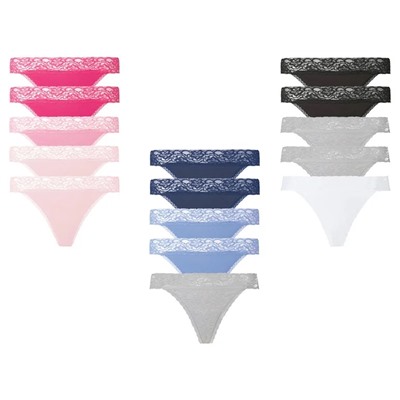 ESMARA® Strings Damen, mit Spitze