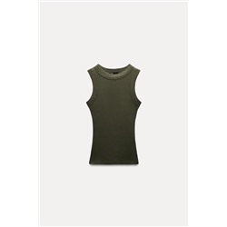 WIDE-RIBBED TOP