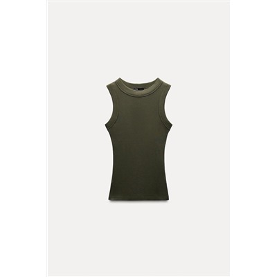 WIDE-RIBBED TOP
