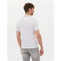 Ekru Slim Fit Polo Yaka Tişört