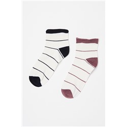 2 pares de calcetines Blanco