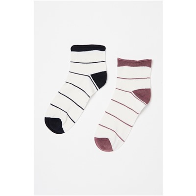 2 pares de calcetines Blanco