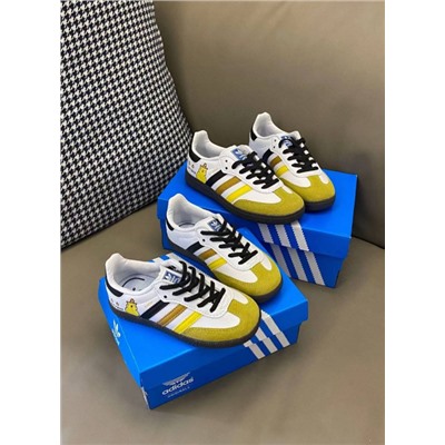 Детские кеды  Adida*s SAMBA   Много разных расцветок  Натуральная кожа