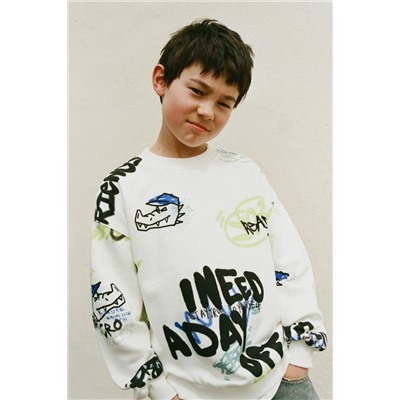 GRAFFITI SWEATSHIRT