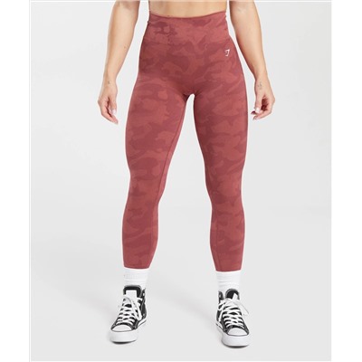 ADAPT CAMO SEAMLESS RIBBED LEGGINGS