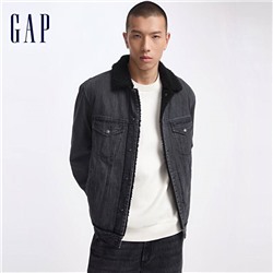Мужская утепленная джинсовая куртка Ga*p 💙  ОРИГИНАЛ!!!  (пока пока на скидке (без скидки 356¥)