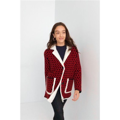Chaqueta tricot borreguito