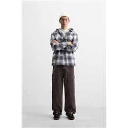 SOBRECAMISA CAPUCHA COMBINADA