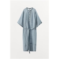 LIMITED EDITION LINEN BLEND SHIRT DRESS