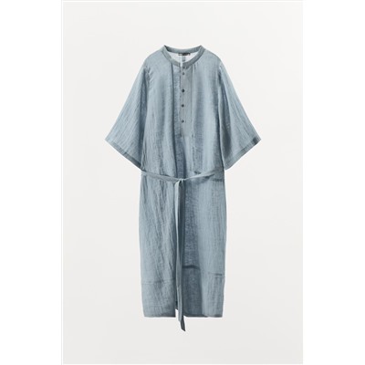 LIMITED EDITION LINEN BLEND SHIRT DRESS