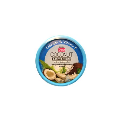 Фруктовый скраб для лица Banna Кокос 100 грамм/ Banna facial scrub Coconut 100 gr
