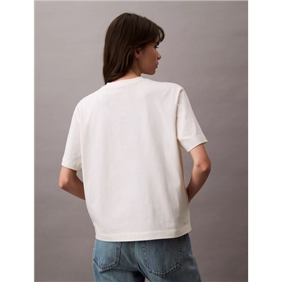 Boxy Varsity Logo T-Shirt