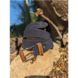 Ab.Zapatos Pelle cinturon (140) Marino