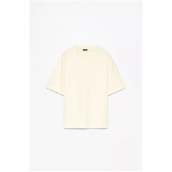 Basic textured T-shirt