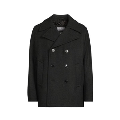 Michael Kors Birmingham Wool Blend Peacoat