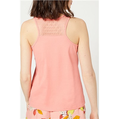 Camiseta de tirantes Canelle Rosa