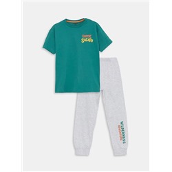 LC Waikiki Bisiklet Yaka Baskılı Kısa Kollu Erkek Çocuk Pijama Takımı, LCW Kids                                            
                                            Bisiklet Yaka Baskılı Kısa Kollu Erkek Çocuk Pijama Takımı