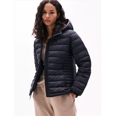 Lightweight Hooded Puffer Jacket