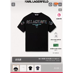 Мужская футболка  Karl Lagerfeld 😎