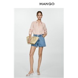 Женская льняная рубашка   MANG*O