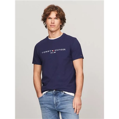 Embroidered Tommy Logo T-Shirt