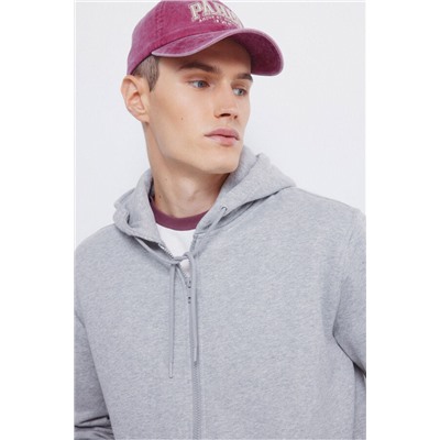 Sudadera capucha cremallera