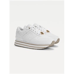 TOMMY HILFIGER MONOGRAM PLATFORM SNEAKER