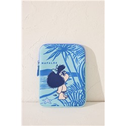 Funda iPad neopreno azul Mafalda