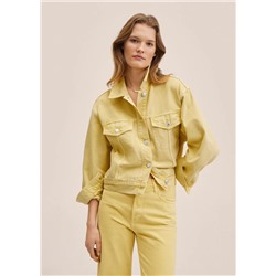 Cazadora vaquera oversize -  Mujer | MANGO OUTLET Melilla