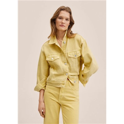 Cazadora vaquera oversize -  Mujer | MANGO OUTLET Melilla