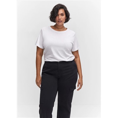 Jeans cargo bolsillos