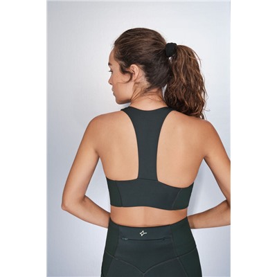 Sujetador deportivo 4D Stretch verde