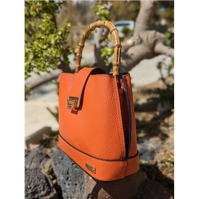 Ab.Zapatos PELLE Bambu (630) naranja