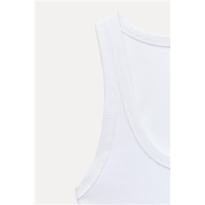 RIBBED VEST TOP