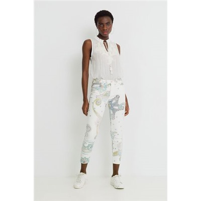 Pantalón vaquero skinny tobillero