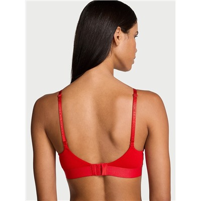 The T-shirt Shine Patch Lightly Lined Wireless Bra