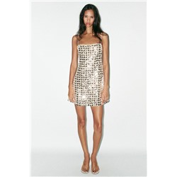 SEQUIN SHORT DRESS