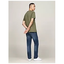 Embroidered Tommy Arch Logo T-Shirt