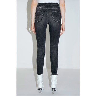 Vaquero skinny Negro