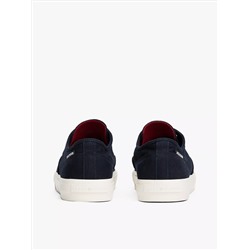 Embossed Logo Canvas Sneaker