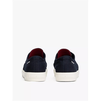 Embossed Logo Canvas Sneaker