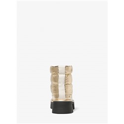 Barton Crackled Metallic Leather Boot