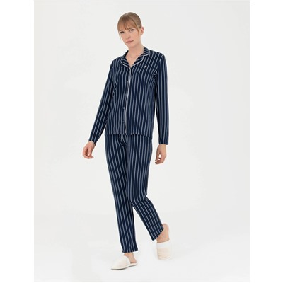 Lacivert Pijama Takımı