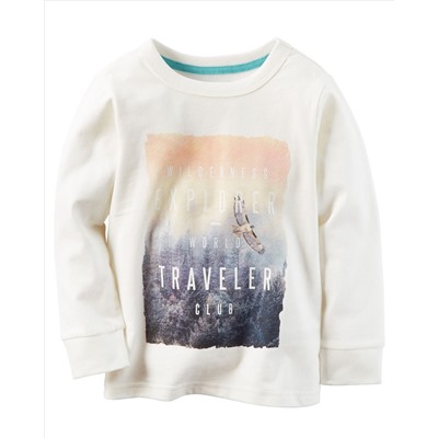 Long-Sleeve Explorer Graphic Tee