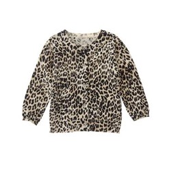 Leopard Print Cardigan