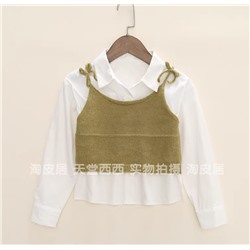 Детский комплект рубашка + топ  ZAR*A  Экспорт